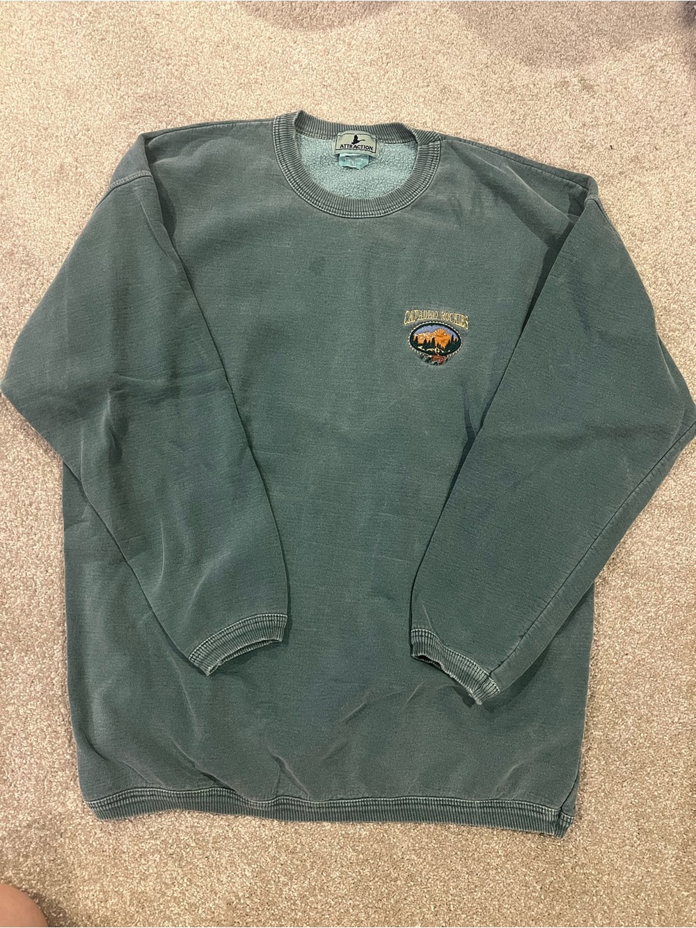 Canadian Rockies Crewneck Sweater